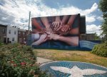 Peace Wall - (c) 1997 City of Philadelphia Mural Arts Program / Peter Pagast & Jane Golden,  1308 South 29th Street