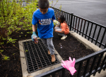 April 20, 2024: Senator Anthony Williams and Principal Kristin Johnson hosted the Add B. Anderson alumni to the school to reconnect with fellow classmates, teachers, parents, and staff and also the to  clean up areas of the school.