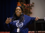 April 20, 2024: Senator Anthony Williams and Principal Kristin Johnson hosted the Add B. Anderson alumni to the school to reconnect with fellow classmates, teachers, parents, and staff and also the to  clean up areas of the school.