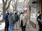 February 9, 2021: Senator Anthony H. Williams tours Delco Main Street Businesses.