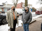 February 9, 2021: Senator Anthony H. Williams tours Delco Main Street Businesses.