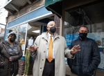 February 9, 2021: Senator Anthony H. Williams tours Delco Main Street Businesses.