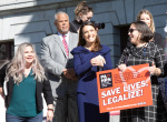 October 27, 2022: Senator Anthony H. Williams joins advocates from across Pennsylvania were set to rally in Harrisburg in support of legalizing syringe service programs.