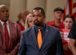 October 4, 2023: Senator Anthony H. Williams joined colleagues and Moms Demand Action Executive Director Angela Ferrell-Zabala and Over 100 Gun Safety Advocates at Statehouse to Call for Action on Gun Safety During Annual Advocacy Day.