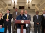 January 28, 2019: Senators Anthony Williams and Camera Bartolotta hosted a press conference on Senate Bill 14, comprehensive probation reform legislation.