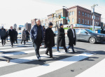 March 4, 2022: Senator Anthony Williams joins Senator Vincent Hughes and Neil Weaver, Secretary of the Department of Community and Economic Development, for a Revitalization Tour at ‘West Philly’s Main Street’