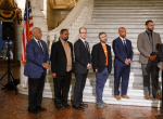 March 30, 2022: Senator Anthony H. Williams State joined Souls Shot Portrait Project for a press conference to highlight portraits of victims of gun violence on display at Pennsylvania’s State Capitol.