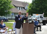 June 13, 2015: Senator Anthony H. Williams was the Keynote Speaker at the Yeadon Borough Flag Day & Naturalization Ceremony.