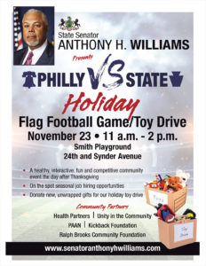 Flag Football Game/Toy Drive