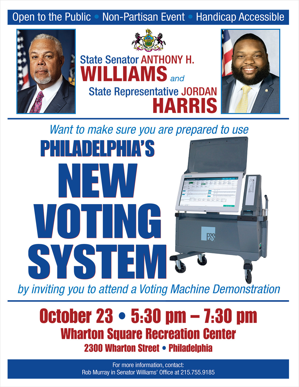 Voting Machine Demo - October 23, 2019