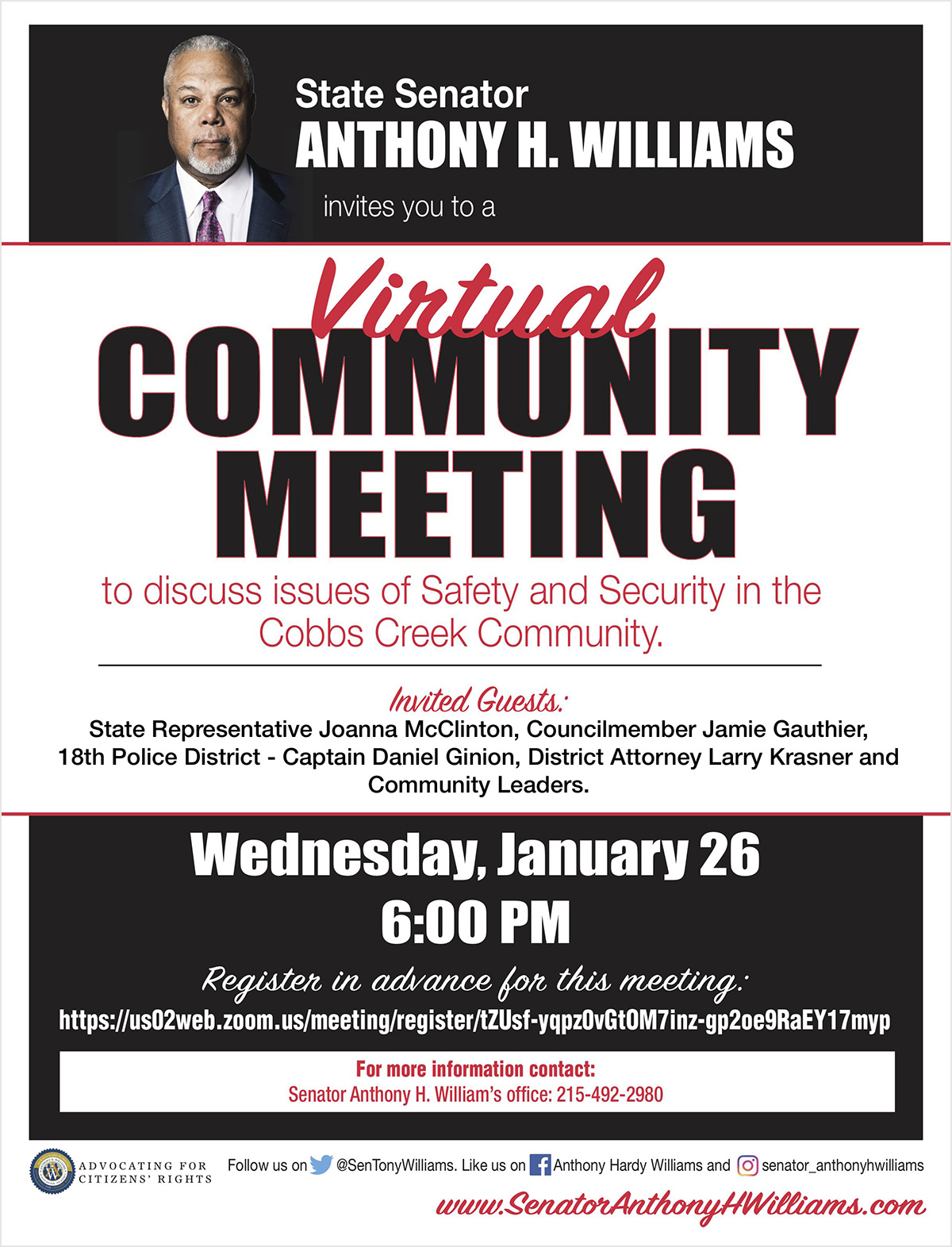 Community Meeting - January 26, 2022
