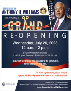 Grand Re-Opening of our South Philadelphia Office