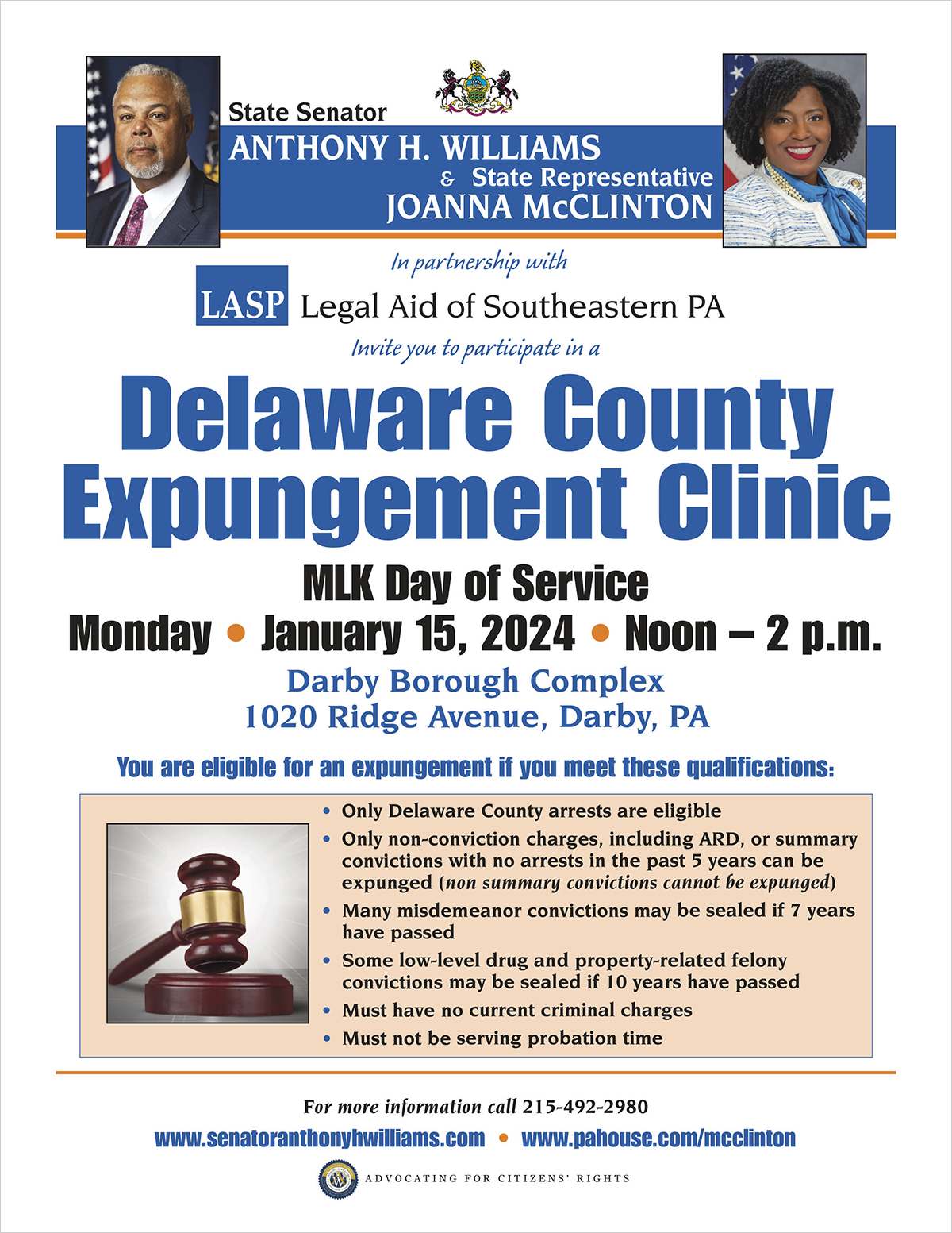 Delaware County Expungement Clinic