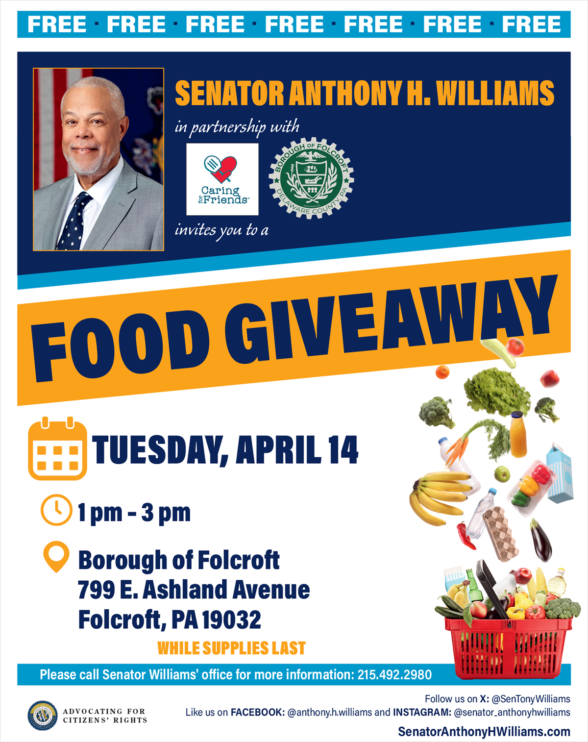 Food Giveaway - April 14, 2026